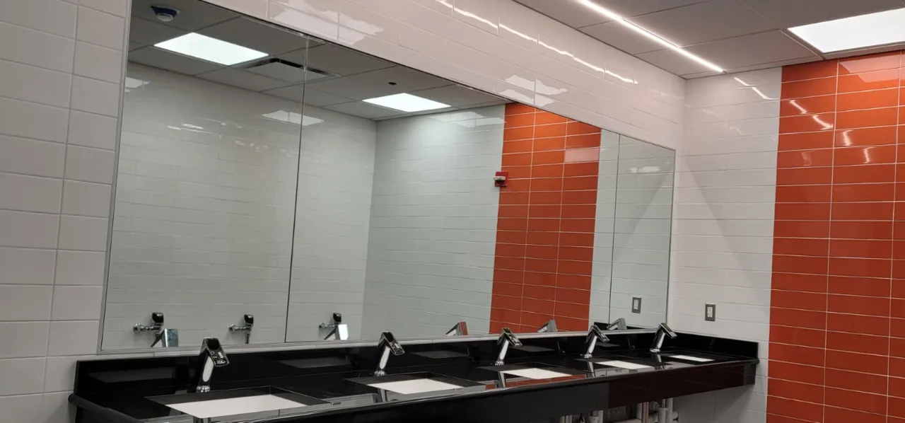 Office partition glass wall Connecticut - All Glass and Mirror LLC