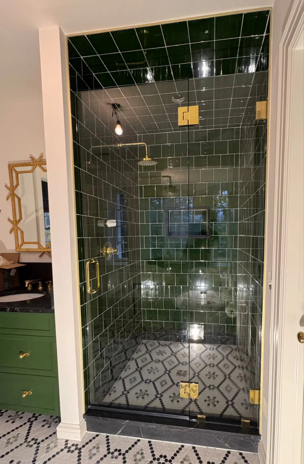 Frameless shower glass enclosure Connecticut - All Glass and Mirror LLC